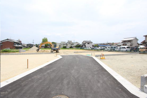 奈良県大和高田市の分譲地