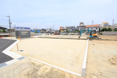 奈良県大和高田市の分譲地