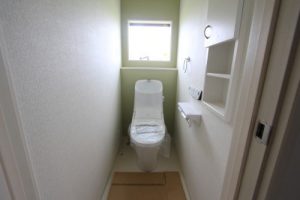 新築工事　トイレ