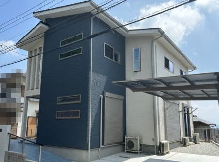 生駒郡三郷町城山台　建替え住宅　外観完成