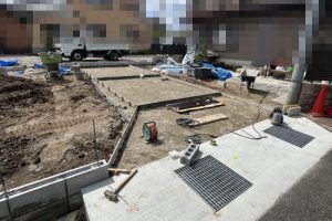 奈良県北葛城郡広陵町南郷　外構工事