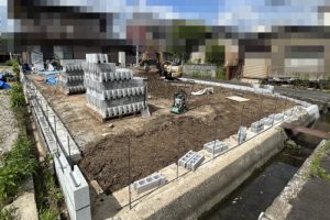 奈良県北葛城郡広陵町南郷　外構工事