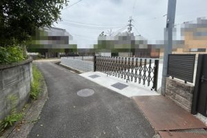 奈良県北葛城郡広陵町南郷　外構工事