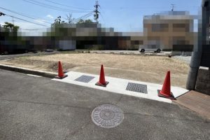 奈良県北葛城郡広陵町南郷　水路橋完成