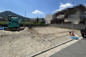 香芝市磯壁5丁目　建築開始