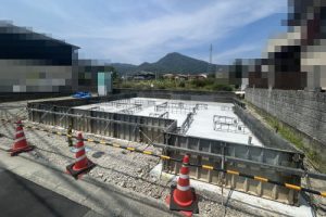 基礎コンクリート打設