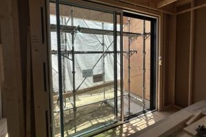 香芝市磯壁6丁目　モデルハウス建築中