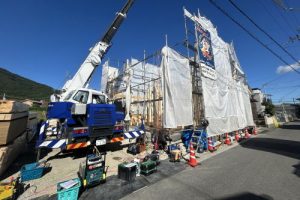 SOLEIL香芝　磯壁5丁目　上棟