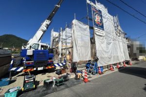 SOLEIL香芝 磯壁5丁目 上棟