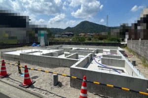 SOLEIL香芝　磯壁5丁目　床下配管工事