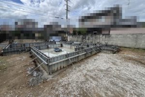磯城郡田原本町　基礎型枠工事