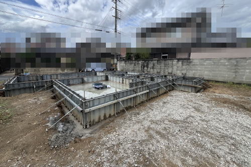 磯城郡田原本町　基礎型枠工事