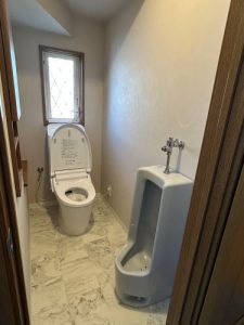 トイレリフォーム工事　アフター