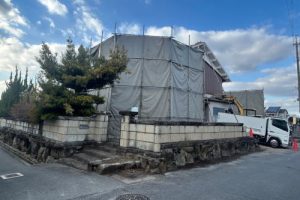 奈良県北葛城郡上牧町　解体工事