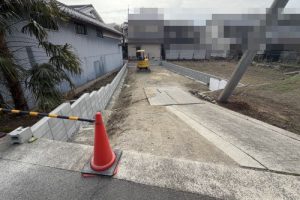 桜井市　造成工事